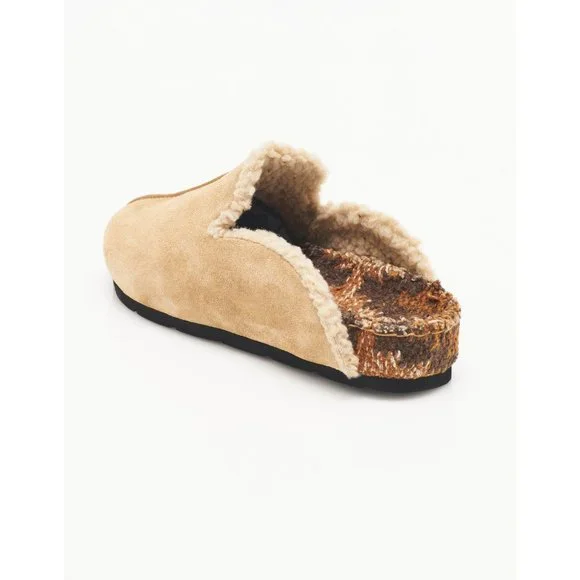 NWT Free People Damon Cozy Mule / Sand - Picture 2 of 7